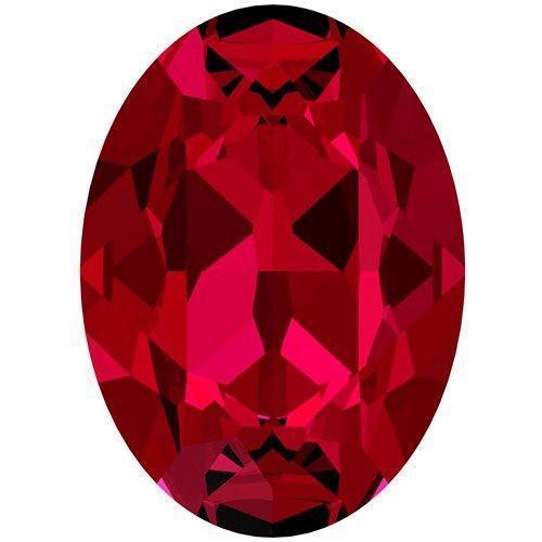 4120 Swarovski Oval Fancy Stones, Scarlet (276)