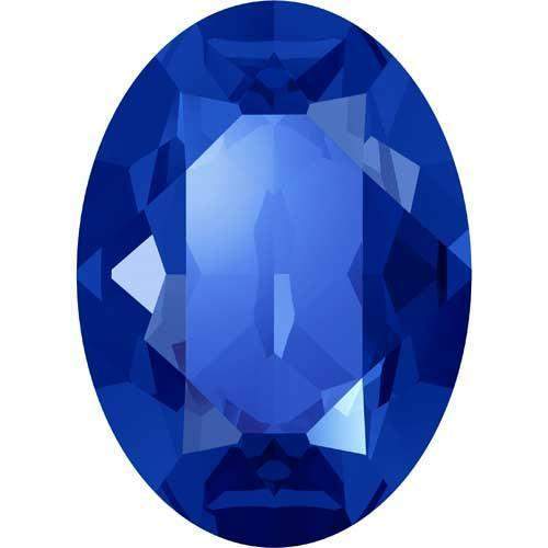 4120 Swarovski Oval Fancy Stones, Majestic Blue (296)