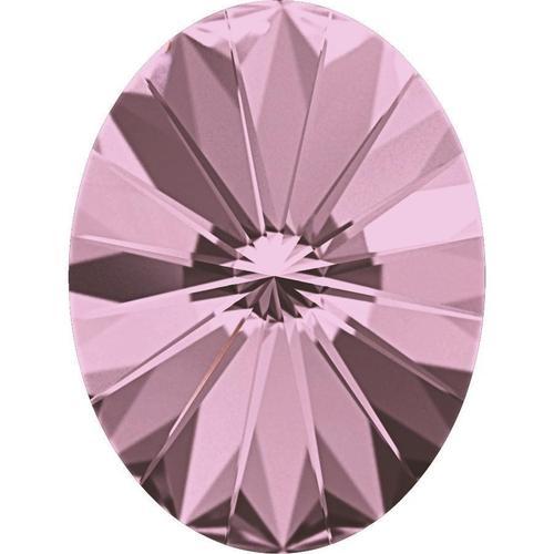 4122 Swarovski Rivoli Oval Fancy Stones, Crystal Antique Pink (001 ANTP)
