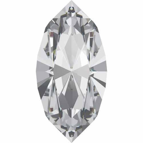 4228 Swarovski Xilion Navette Fancy Stones, Crystal (001)