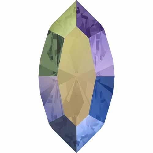 4228 Swarovski Xilion Navette Fancy Stones, Crystal Paradise Shine (001 PARSH)