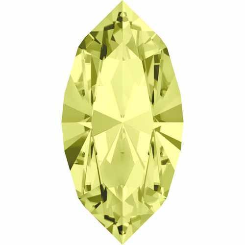 4228 Swarovski Xilion Navette Fancy Stones, Jonquil (213)