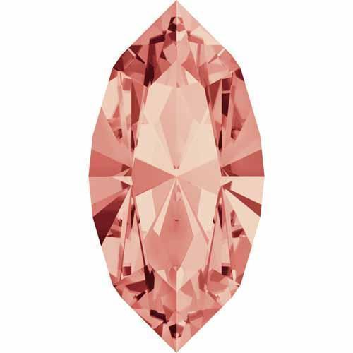 4228 Swarovski Xilion Navette Fancy Stones, Rose Peach (262)