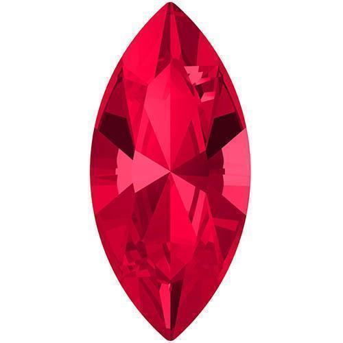 4228 Swarovski Xilion Navette Fancy Stones, Scarlet (276)