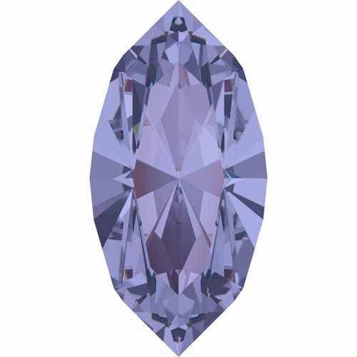 4228 Swarovski Xilion Navette Fancy Stones, Provence Lavender (283)