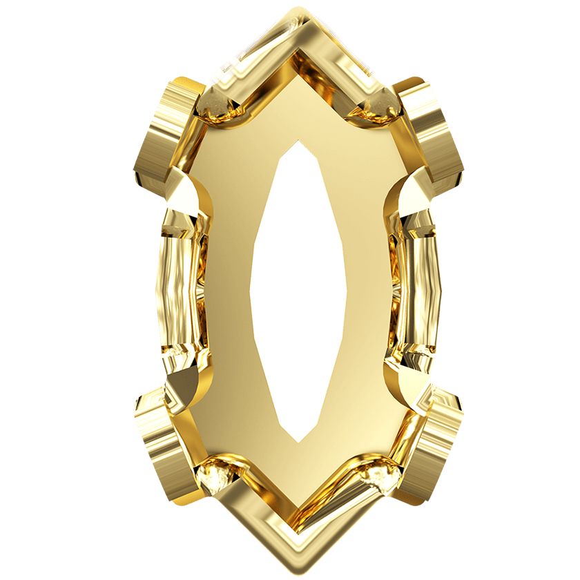 4228/S Swarovski Setting for Xilion Navette Fancy Stones