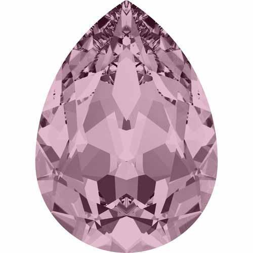 4320 Swarovski Pear Fancy Stones, Crystal Antique Pink (001 ANTP)