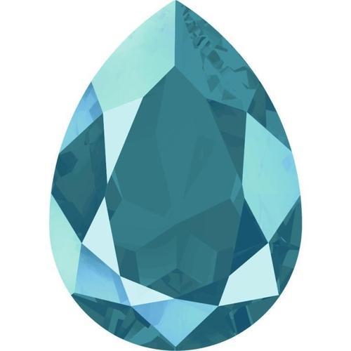 4320 Swarovski Pear Fancy Stones, Crystal Azure Blue Unfoiled (001 L112S)