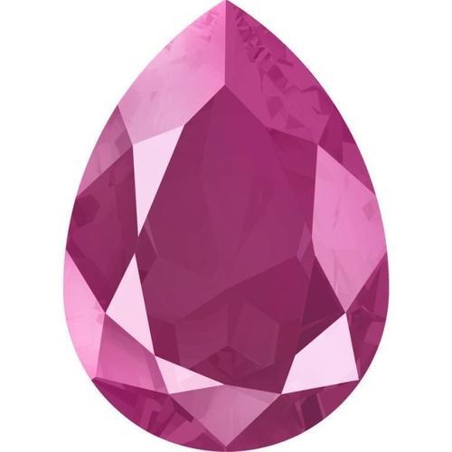 4320 Swarovski Pear Fancy Stones, Crystal Peony Pink Unfoiled (001 L113S)