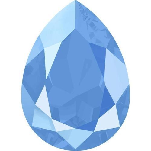4320 Swarovski Pear Fancy Stones, Crystal Summer Blue Unfoiled (001 L114S)
