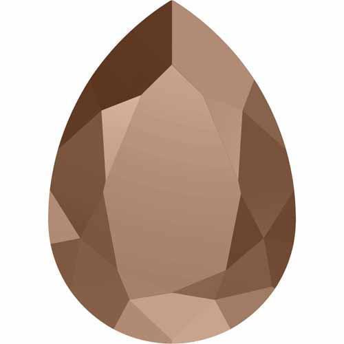 4320 Swarovski Pear Fancy Stones, Crystal Rose Gold (001 ROGL)
