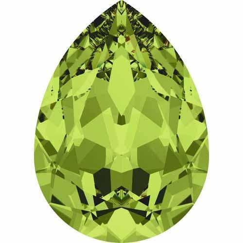 4320 Swarovski Pear Fancy Stones, Olivine (228)