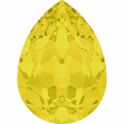 4320 Swarovski Pear Fancy Stones, Yellow Opal (231)