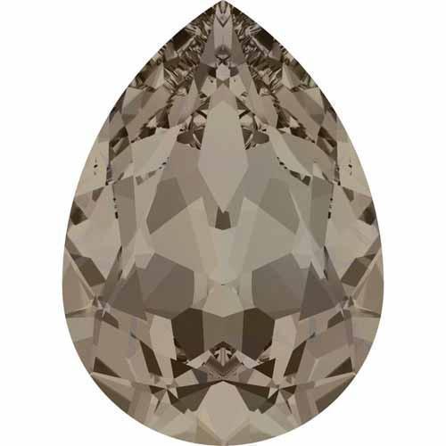 4320 Swarovski Pear Fancy Stones, Greige (284)