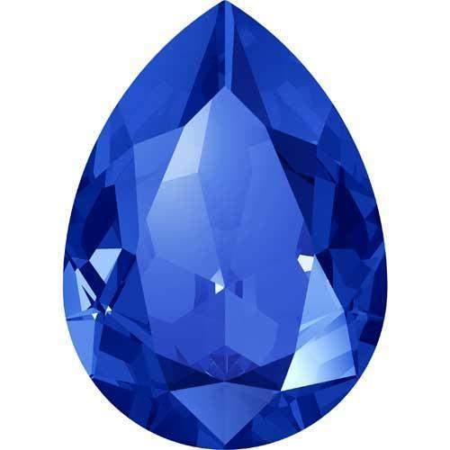 4320 Swarovski Pear Fancy Stones, Majestic Blue (296)