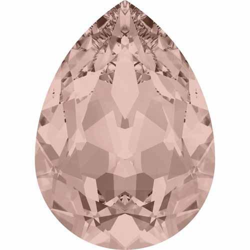 4320 Swarovski Pear Fancy Stones, Vintage Rose (319)