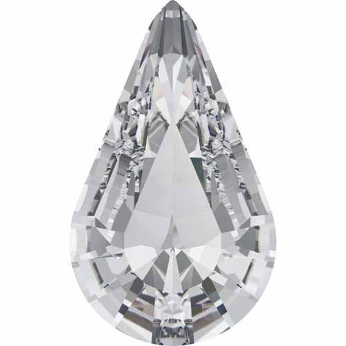 4328 Swarovski Xilion Pear Fancy Stones, Crystal (001)