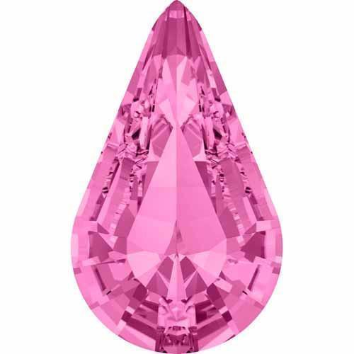 4328 Swarovski Xilion Pear Fancy Stones, Rose (209)