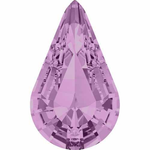 4328 Swarovski Xilion Pear Fancy Stones, Light Amethyst (212)