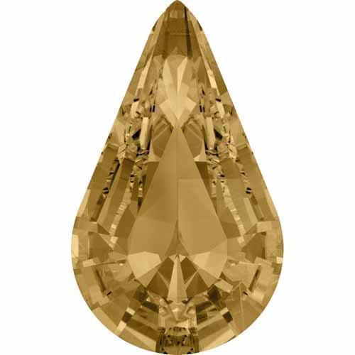 4328 Swarovski Xilion Pear Fancy Stones, Light Colorado Topaz (246)
