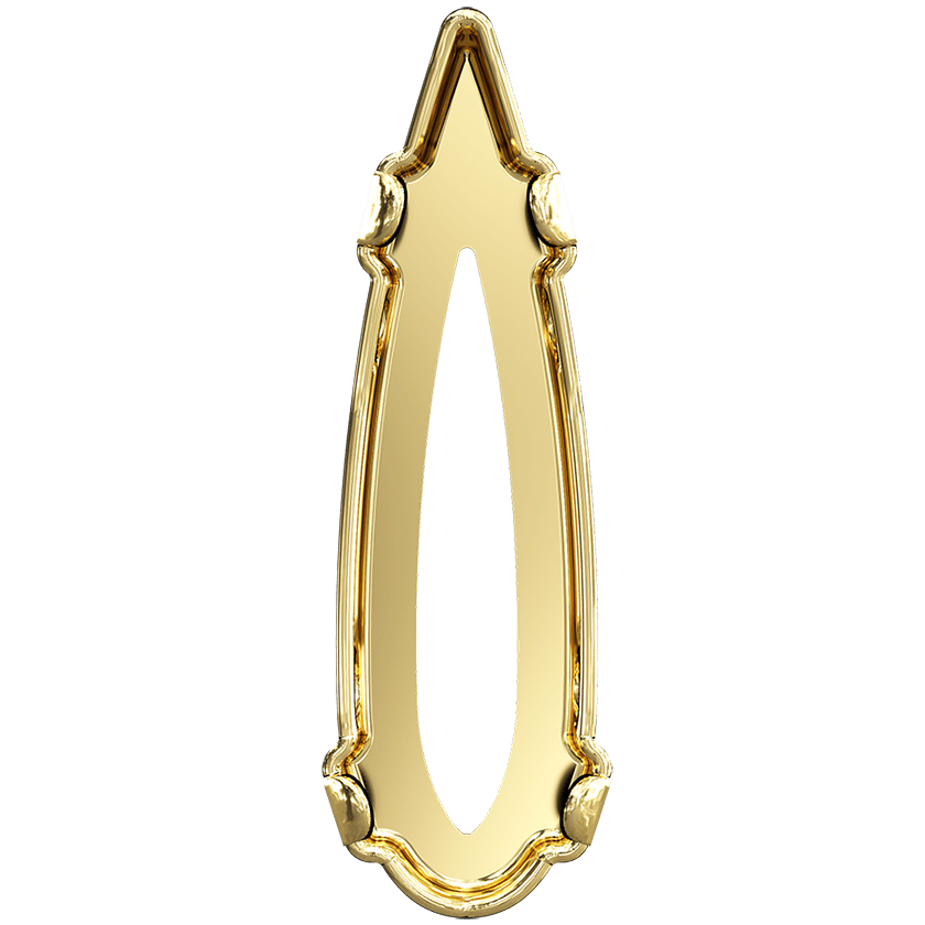 4331/S Swarovski Setting for Raindrop Fancy Stones