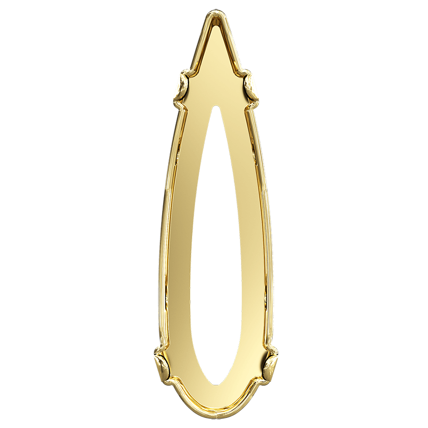 4331/S Swarovski Setting for Raindrop Fancy Stones