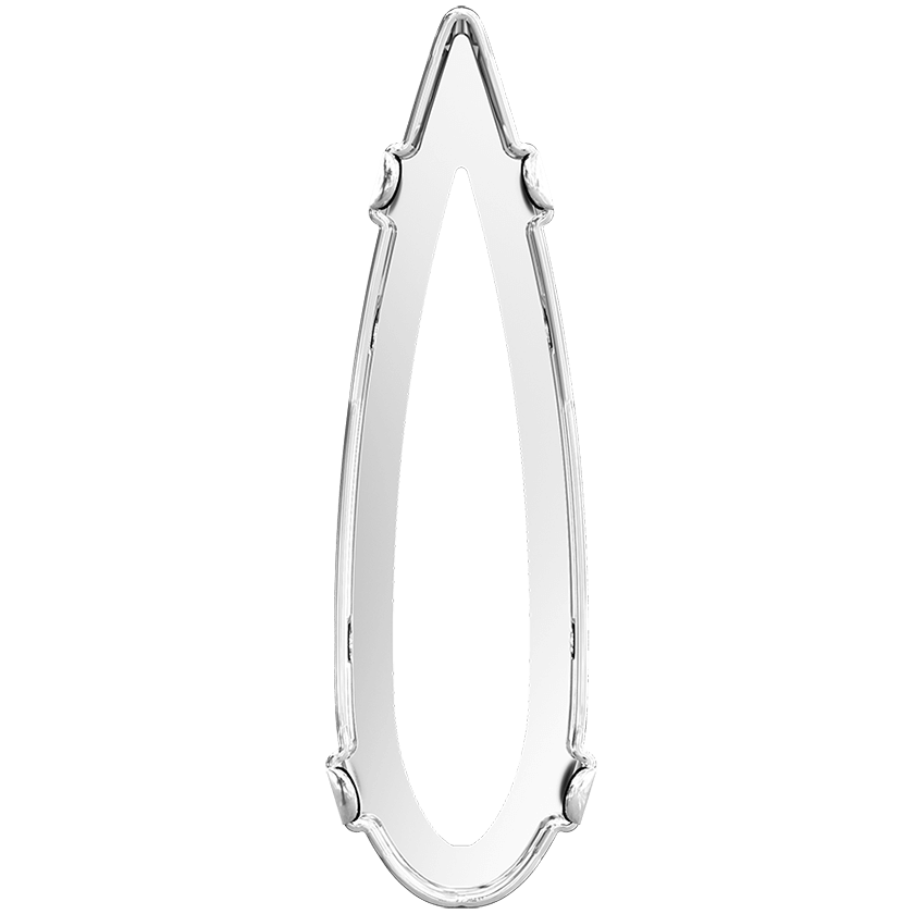 4331/S Swarovski Setting for Raindrop Fancy Stones