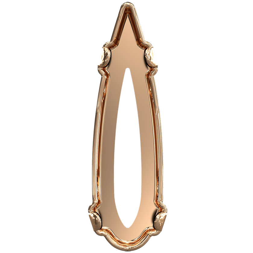 4331/S Swarovski Setting for Raindrop Fancy Stones