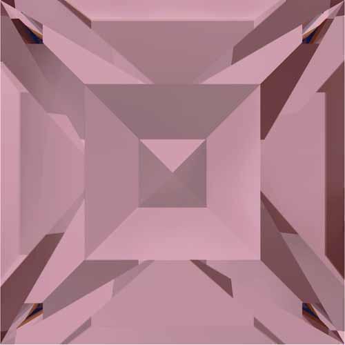 4428 Swarovski Xilion Square Stones, Crystal Antique Pink (001 ANTP)