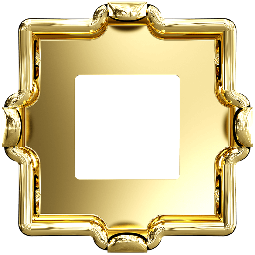 4428/S Swarovski Setting for XILION Square Fancy Stones