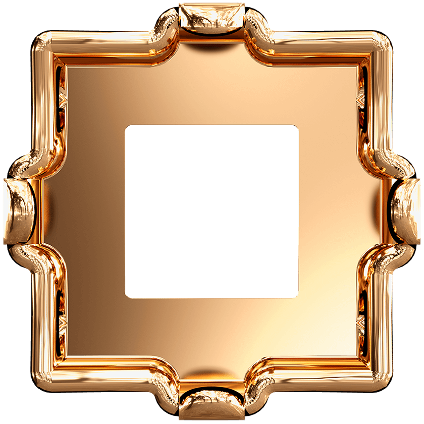 4428/S Swarovski Setting for XILION Square Fancy Stones