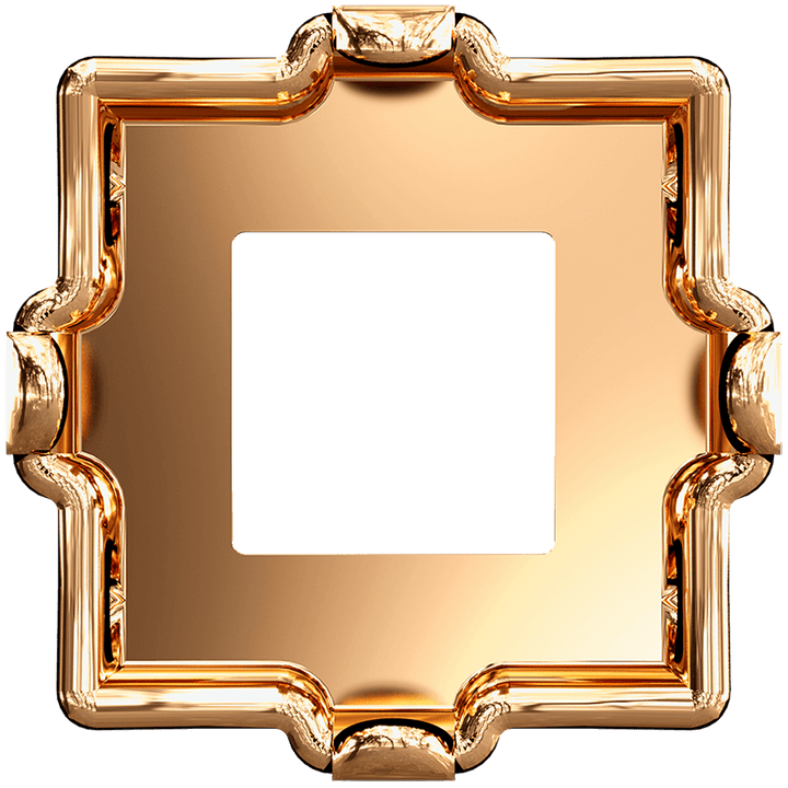 4428/S Swarovski Setting for XILION Square Fancy Stones
