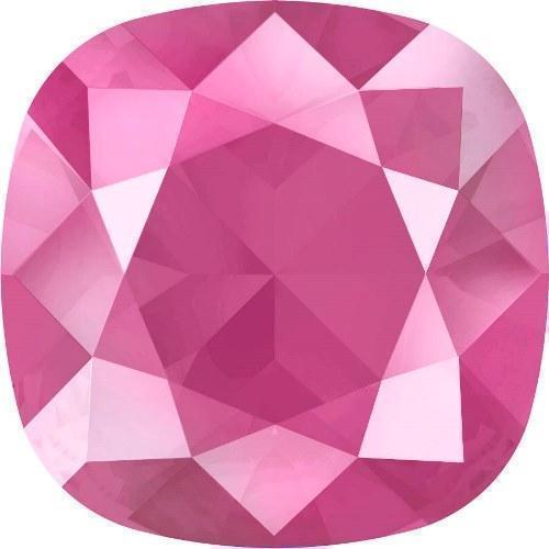 4470 Swarovski Cushion Fancy Stones, Crystal Peony Pink Unfoiled (001 L113S)
