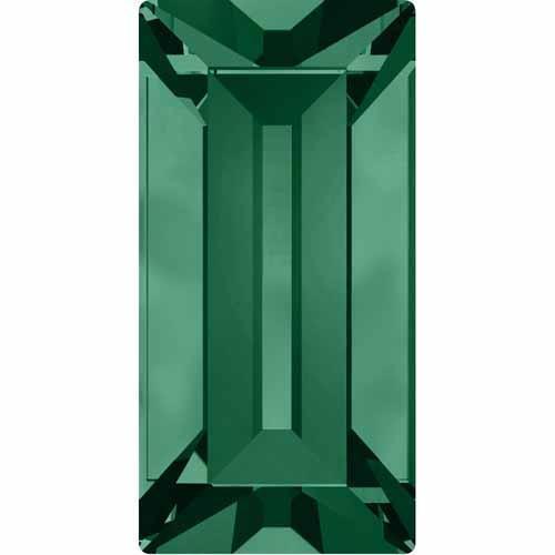 4501 Swarovski Baguette Fancy Stones, Emerald (205)
