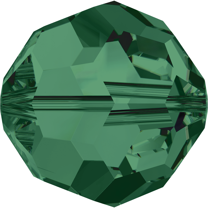 5000 Swarovski Round Beads, Emerald (205)