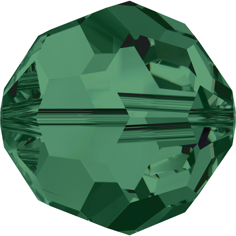 5000 Swarovski Round Beads, Emerald (205)
