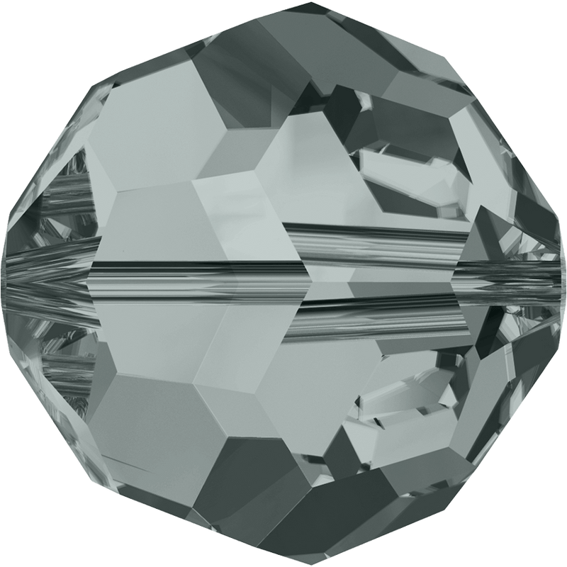 5000 Swarovski Round Beads, Black Diamond (215)