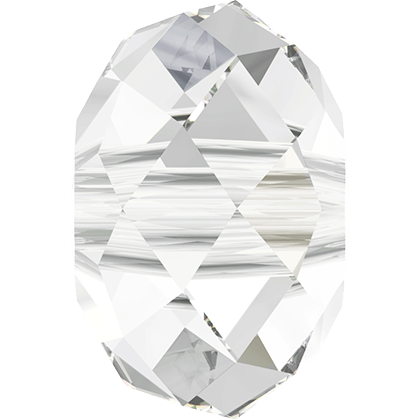 5041 Swarovski Briolette (Large Hole) Beads, Crystal (001)