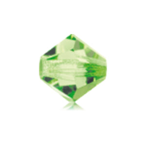 Preciosa 451 69 302 Rondelle Bead, Peridot (50520)