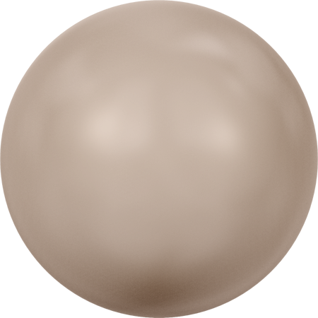 5810 Round Pearls, Crystal Powder Almond Pearl (001 305)