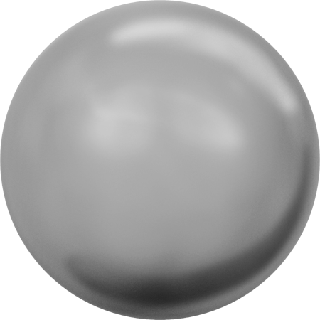 5810 Round Pearls, Crystal Grey Pearl (001 731)