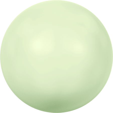 5817 Cabochon Pearls (Half-Drilled), Crystal Pastel Green Pearl (001 967)