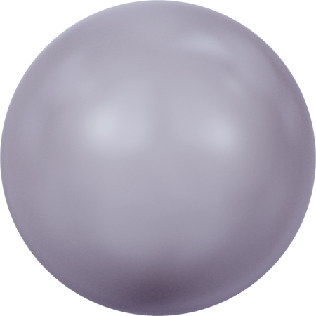 5811 Round Pearls (Large Hole), Crystal Mauve Pearl (001 160)