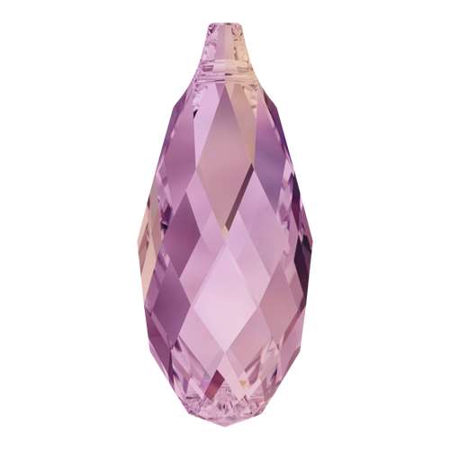 6010 Swarovski Briolette Pendants, Crystal Lilac Shadow (001 LISH)