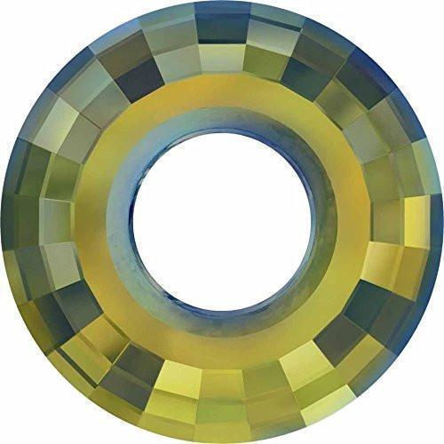 6039 Swarovski Disk Pendants