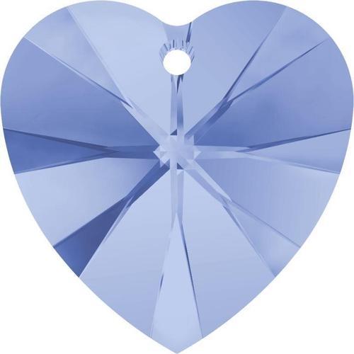 6228 Swarovski XILION Heart Pendants, Light Sapphire (211)