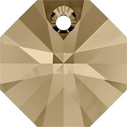 6401 Swarovski Octagon Pendants
