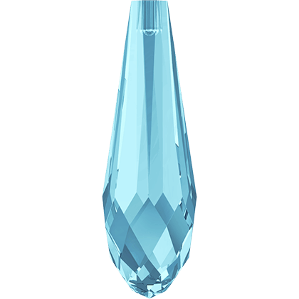 6530 Swarovski Pure Drop (Half Hole) Pendants