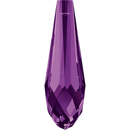 6530 Swarovski Pure Drop (Half Hole) Pendants