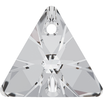 6628 Swarovski XILION Triangle Pendants